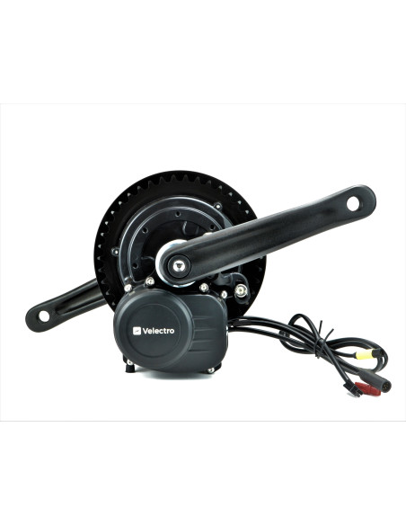 Elcykel kit - Velectro 250W krankmotor med fodbremse. Enkel montering!