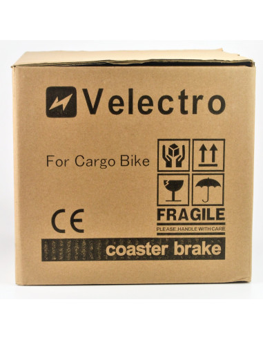 Elcykel kit - Velectro 250W krankmotor med fodbremse. Enkel montering!