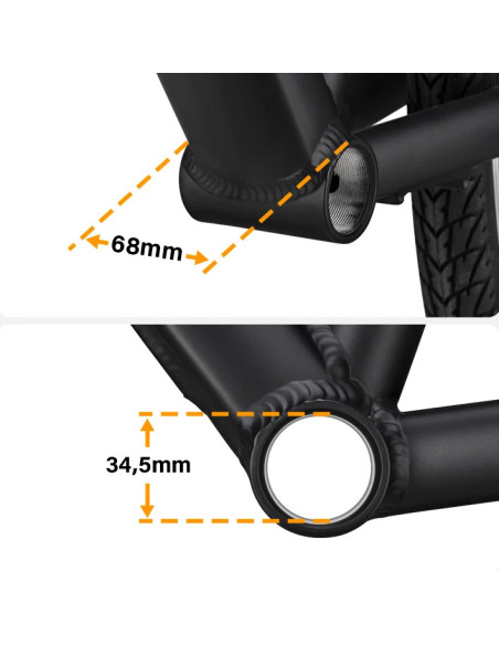 Bafang BBS02 500W krank motor - passer på flere modeller! Køb hos Boxbike nu