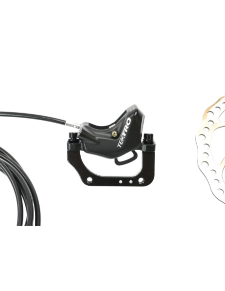 Tektro Auriga+ HD-E740 - bagbremse kit til ladcykel - 180mm