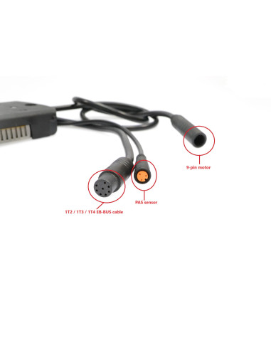 500W / 48V controller til elcykel - Hailong / UART / Bafang / Higo